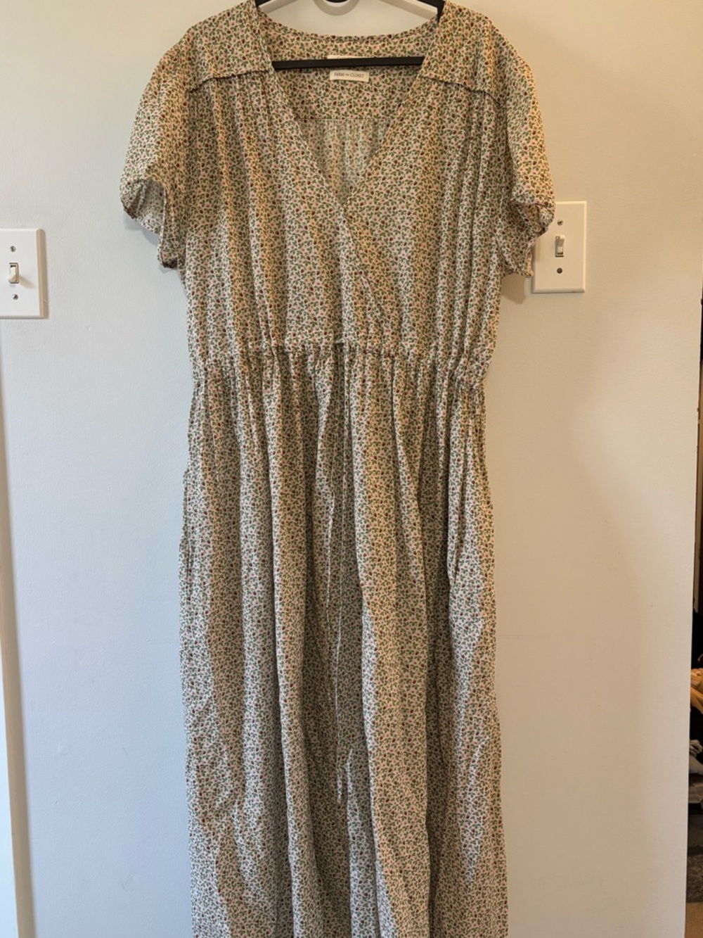 Christy Dawn Crème Strawberry Dawn Dress